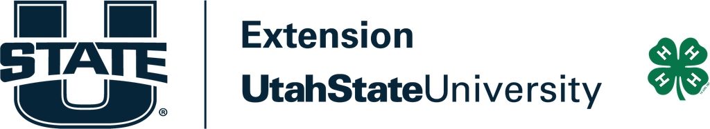 Logo for Utah State University Extension. Clicking the link will take you to their website.